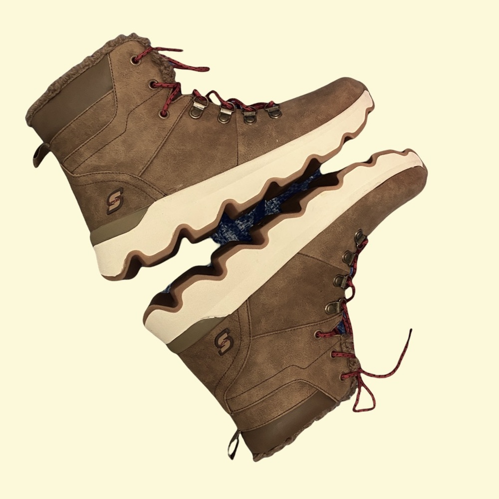 S Sport by Skechers - New Never Worn - Tan / Light-Brown Boots- Cool Heels - 10